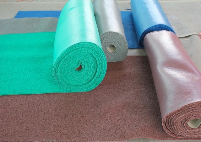 PVC Mat with Foamed Backing Sheet Extrusion Line